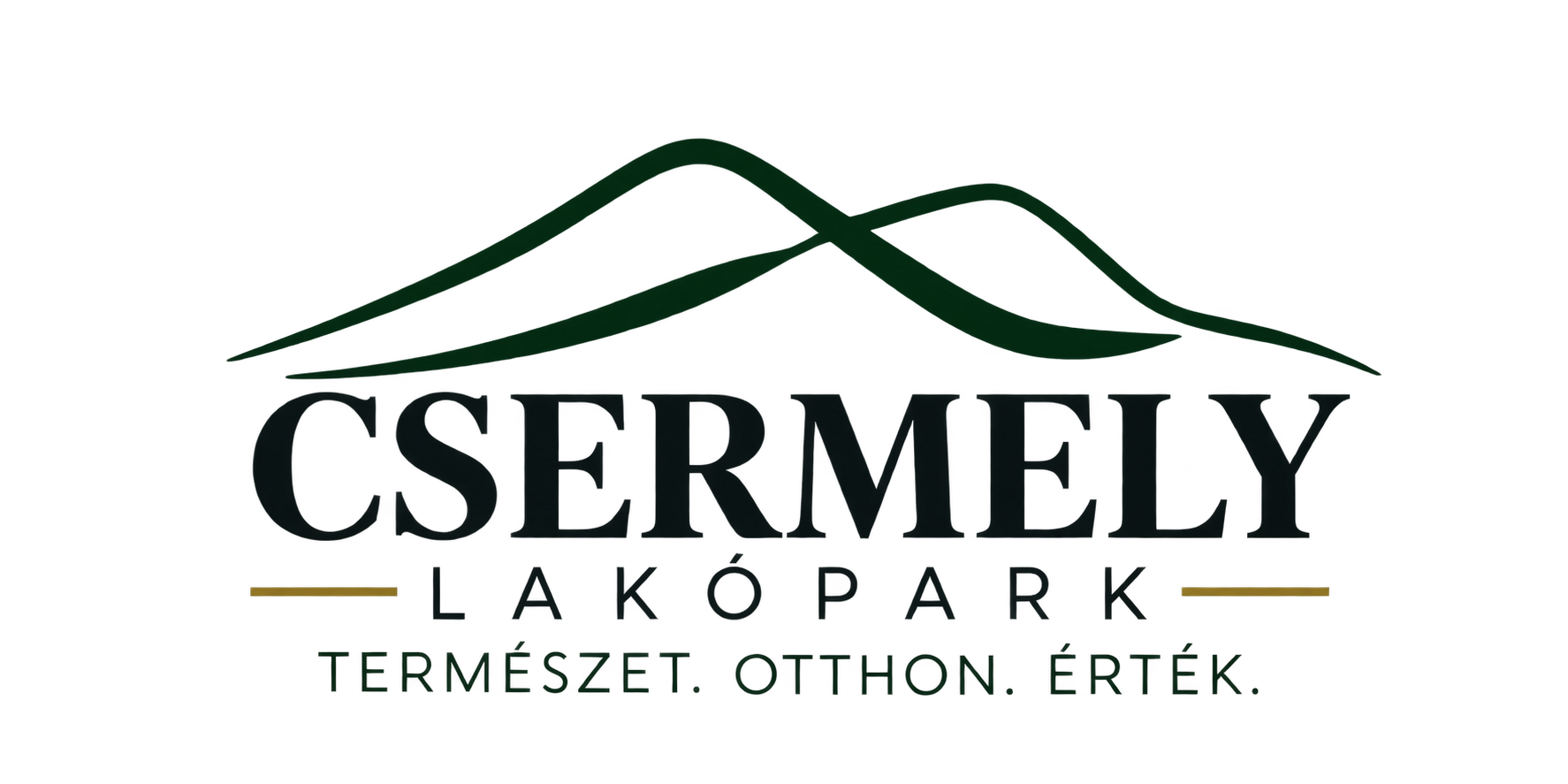 Csermely lakópark – Természet. Otthon. Érték.